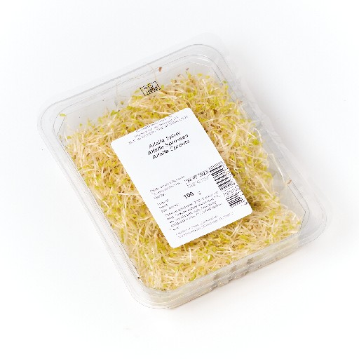 ALFALFASPROSSEN 100G Alfalfasprossen 100g Schale