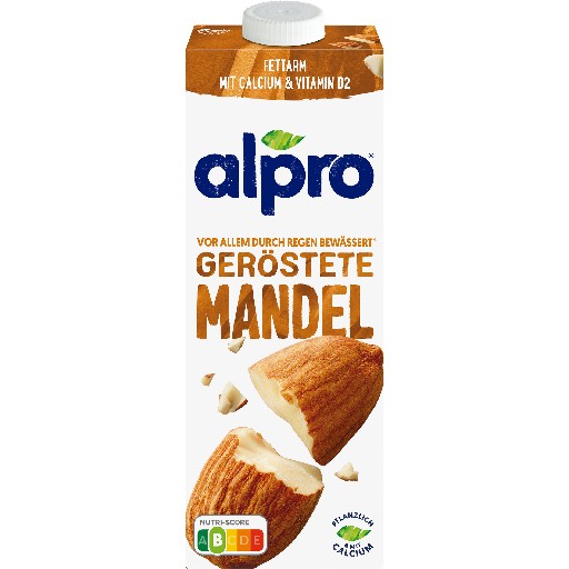 ALPRO MANDELDRINK 8x1L GERÖSTET (896) Alpro Mandel Drink Orignial geröstet