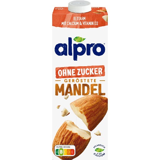 Alpro Mandel Drink ungesüsst geröstet 1 Liter