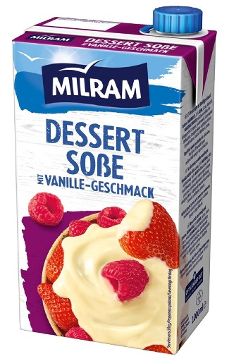 Dessertsoße Vanillegeschmack 12x1l