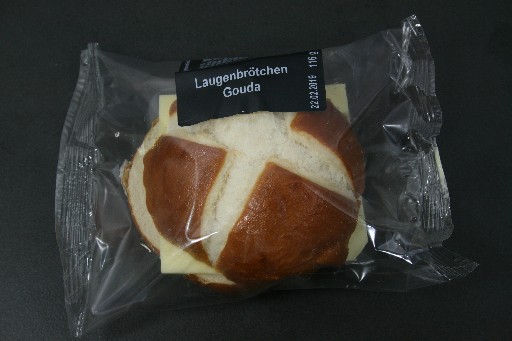 LAUGENBRÖTCHEN MIT GOUDA  (247) 116g STÜCK Laugenbrötchen mit Gouda 116g