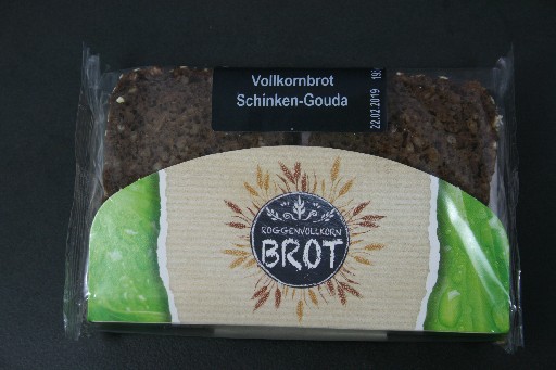 VOLLKORNBROT SCHINKEN & GOUDA (247) 195G Vollkornbrot Schinken & Gouda 195g
