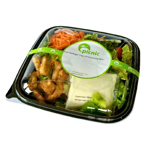 PIC Salatschale Geflügel mit Dressing 225g (33) PIC Salatschale Geflügel mit Dressing 225g (33)
