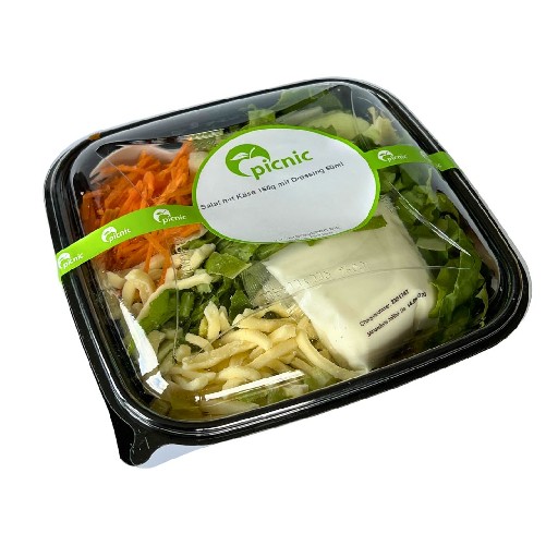PIC Salatschale Käse mit Dressing 200g (33) Salatschale Käse mit Dressing 200g