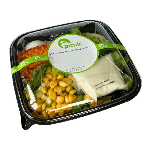 PIC Salatschale Mais mit Dressing 200g (33) PIC Salatschale Mais mit Dressing 200g (33)