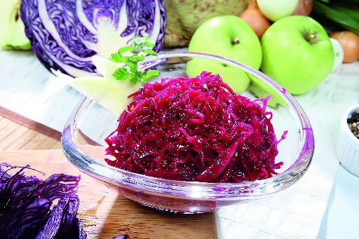 VB *WF* ROTKRAUT-APFEL-SALAT (33) 6 X 200G  Rotkraut-Apfel-Salat 6x200g