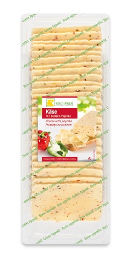 Käse m. Paprika 50% Scheib. 500G Frischp