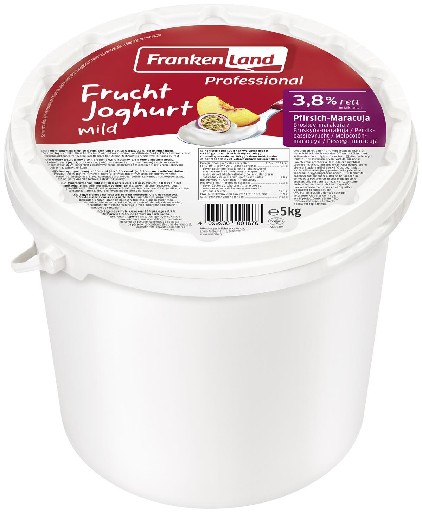 Frankenland Fruchtjoghurt Pfirsich - Maracuja 3,8% 5kg