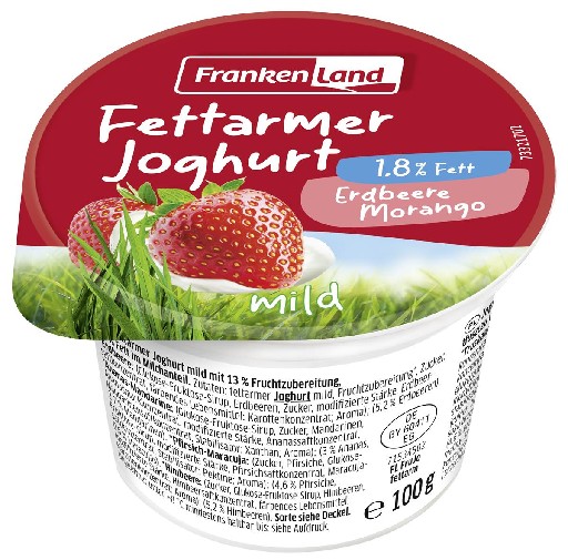 Frankenland Fruchtjoghurt 1,8% Sortiert 20x100g