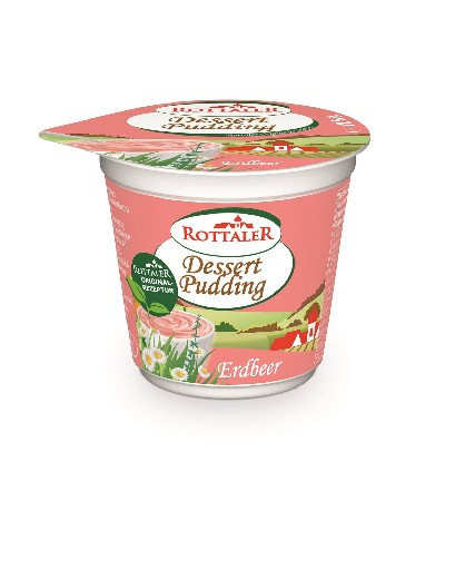 Rottaler H-Pudding Erdbeer 3,5% 20x125g