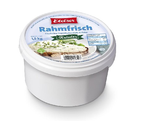 Etelser Rahmfrischkäse Kräuter 60% 1,5kg