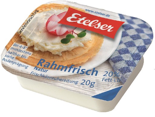 Etelser Frischkäse Natur 20% 48x20g
