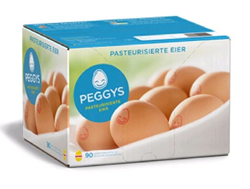 Bio Eier Pasteurisiert 90 Stück Karton (DE-ÖKO-007)