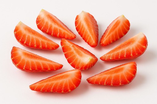 Erdbeeren geviertelt geputzt 2kg