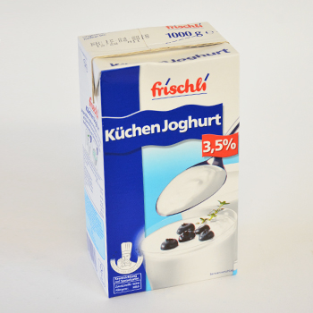 H-KÜCHENJOGHURT 3,5% FRISCHLI 12X1L (346) Frischli H-Küchenjoghurt 3,5% 12x1l