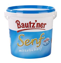 Bautzner Senf mittelscharf 10kg