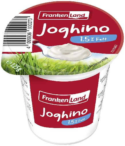 Frankenland H-Joghurt Natur 1,5% 20x125g