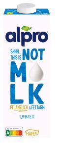 Not Mlk Drink Pflanz. 1,8 % 8 X 1L Alpro
