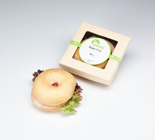 BAGEL PUTE 220 G STÜCK (33) Bagel Pute 220g 