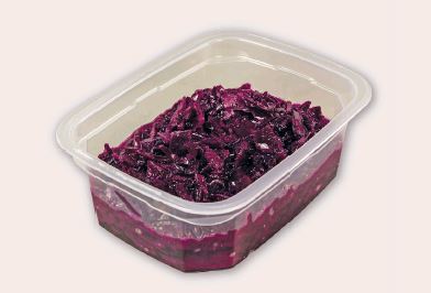 PORTIONSCUP ROTKOHLSALAT (129) 8X100G Portionscup Rotkohlsalat 8x100g