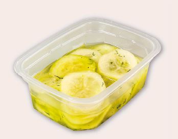 PORTIONSCUP GURKENSALAT KLAR (129) 8X100G Portionscup Gurkensalat Klar 8x100g