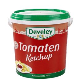 DEVELEY TOMATENKETCHUP 10KG EIMER Develey Tomatenketchupf 10 Kg Eimer
