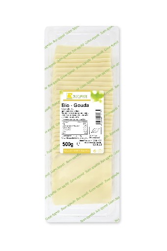 Bio Käse Gouda 48% Scheiben 500G Frischp