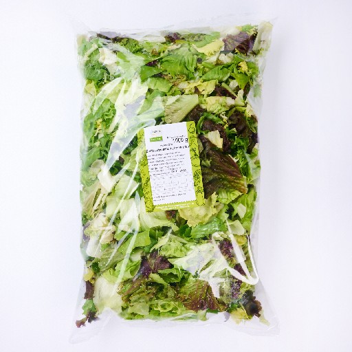 BLATTSALATMIX IMMERGRÜN (111) 1 KG  65% Endivie; 25% Lollo Rosso + 10% Frisee Blattsalatmix Immergrün 1 Kg