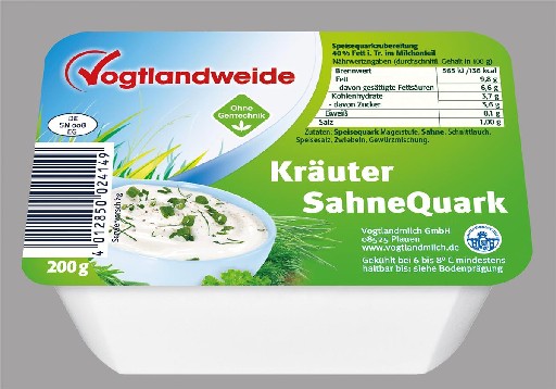 QUARK KRÄUTER 40% 10 X 200G Kräuterquark 40% 10 x 200g