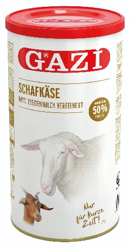 GAZI SCHAFSKÄSE MIT ZIEGENMILCH 50% 6 X 800G Gazi Schafskäse mit Ziegenmilch 50% 6 x 800g