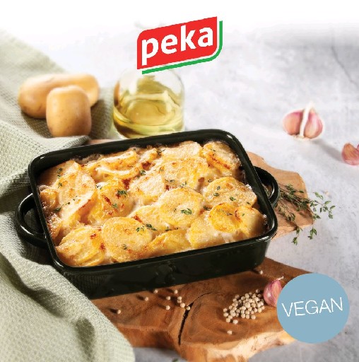 PEKA KARTOFFELAUFLAUF VEGAN 2KG (LAKTOSEFREI) Peka Kartoffelauflauf Vegan (laktosefrei) 2 Kg