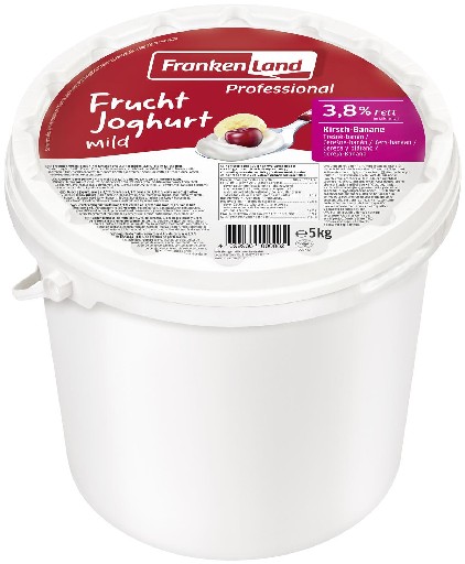 FRANKENLAND FRUCHTJOGHURT KIBA 3,8%  (162) 5Kg Frankenland Fruchtjoghurt Kiba 3,8% 5Kg