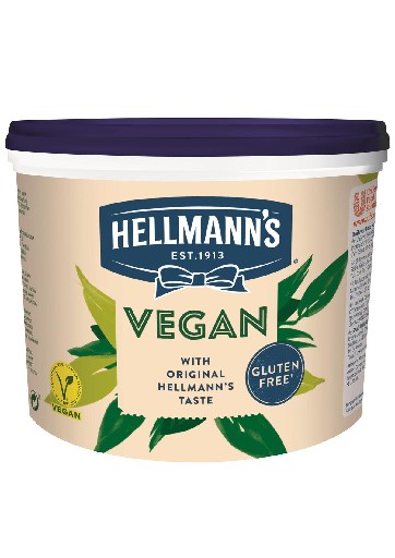 HELLMANNS MAYONNAISE VEGAN 2,5 KG Hellmanns Mayonnaise Vegan 2,5 kg