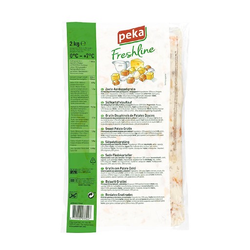PEKA SÜßKARTOFFELAUFLAUF 2 KG Peka Süßkartoffelauflauf 2kg