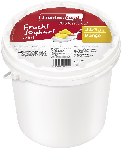 FRANKENLAND FRUCHTJOGHURT MANGO (162) 3,8% 5KG Frankenland Fruchtjoghurt Mango 3,8% 5kg