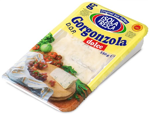 GORGONZOLA DOLCE 48% (401) 8X150G Gorgonzola Dolce 48% 8x150g