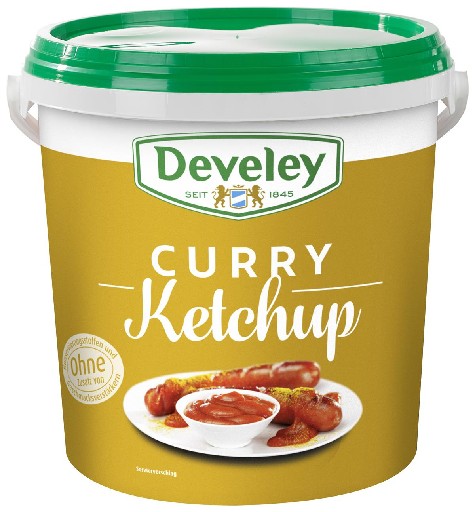 DEVELEY CURRYKETCHUP 10KG Develey Curryketchupf 10kg