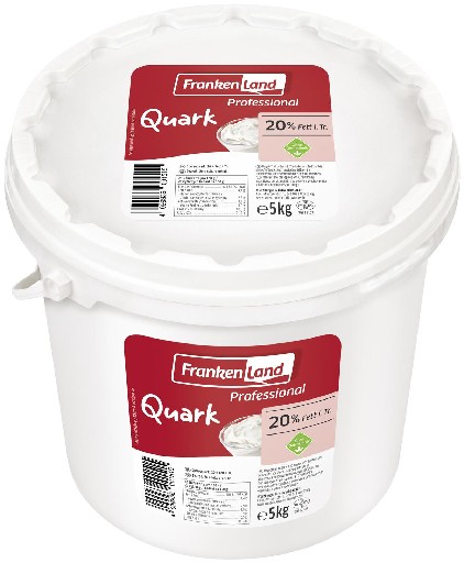 FRANKENLAND QUARK NATUR 20% 5KG Frankenland Quark Natur 20% 5kg