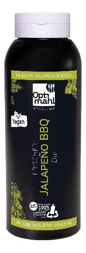 STARLINE DIP JALAPENO BBQ 850G FLASCHE Vegan Starline Dip Jalapeno BBQ 850g
