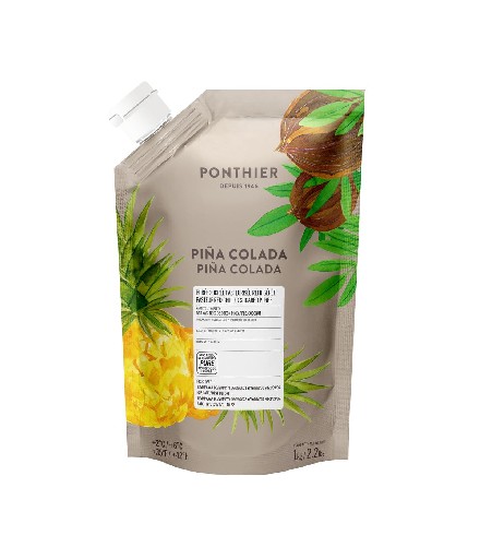 FRUCHTPÜREE PINA COLADA 1L Ponthier Fruchtpüree Pina Colada 1l