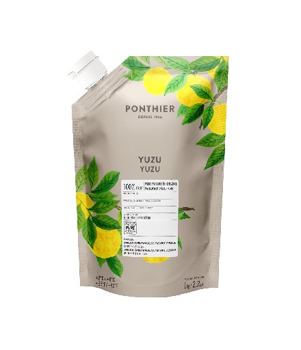 FRUCHTPÜREE YUZU 1L Ponthier Fruchtpüree Yuzu 1l