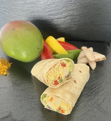 Wrap Hähnchen Curry 4er