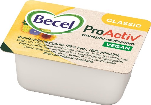 BECEL MARGARINE 40% HALBFETT 120 X 20G Becel Margarine 40% Halbfett 120x20g