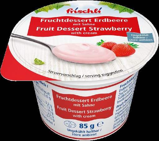 Frischli H-Fruchtdessert Erdbeer 20x85g