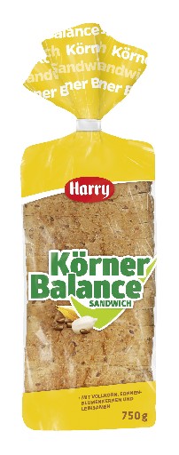 Harry Körnerbalancetoast 750g