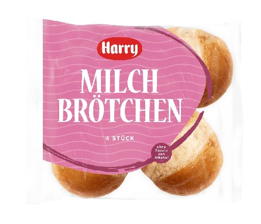 Harry Milchbrötchen 4 x ca. 55 g