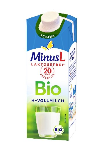 Bio MinusL H-Milch 3,5% Laktosefrei 1l