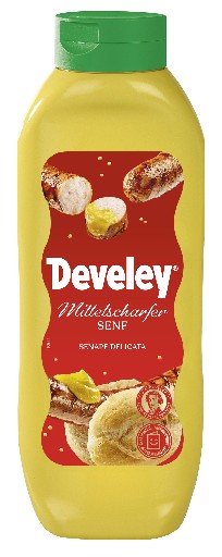 Develey Senf Mittelscharf 875ml