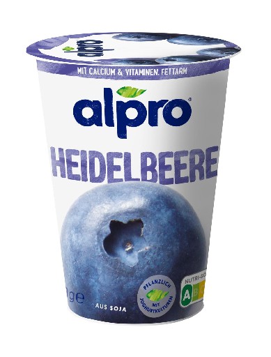 Alpro Soja Joghurtalternative Heidelbeer 6 x 400g