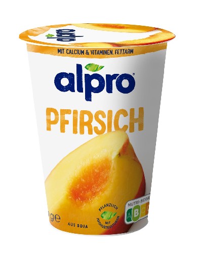 Alpro Soja Joghurtalternative Pfirsich 6 x 400g